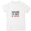 T-shirt Enfant 100 % coton - Colour Is not a Crime