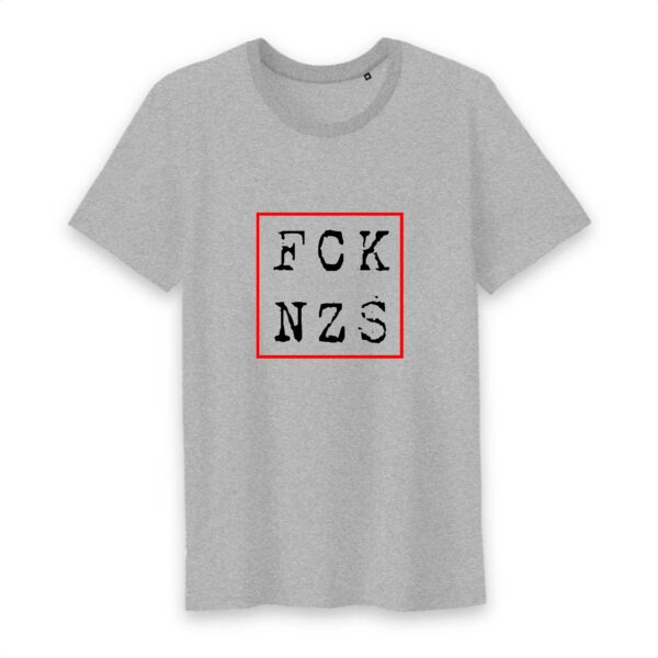 T-shirt Homme Col rond 100% Coton BIO - FCK NZS