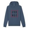 Sweat à capuche BIO Unisexe - FCK NZS