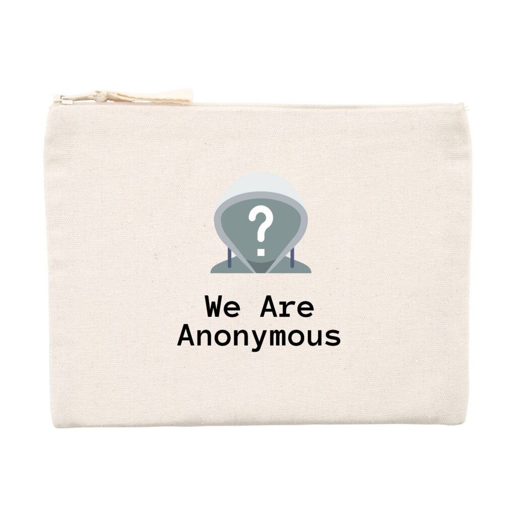 Pochette (Trousse) - We Are Anonymous
