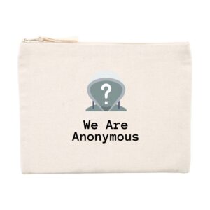 Pochette (Trousse) - We Are Anonymous