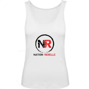 Débardeur Femme 100% Coton BIO - Nation Rebelle
