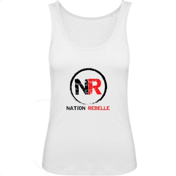 Débardeur Femme 100% Coton BIO - Nation Rebelle