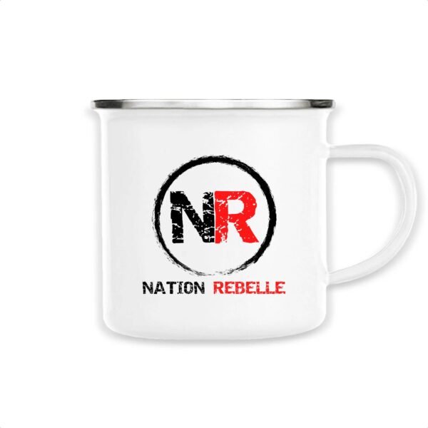 Mug émaillé - Nation Rebelle