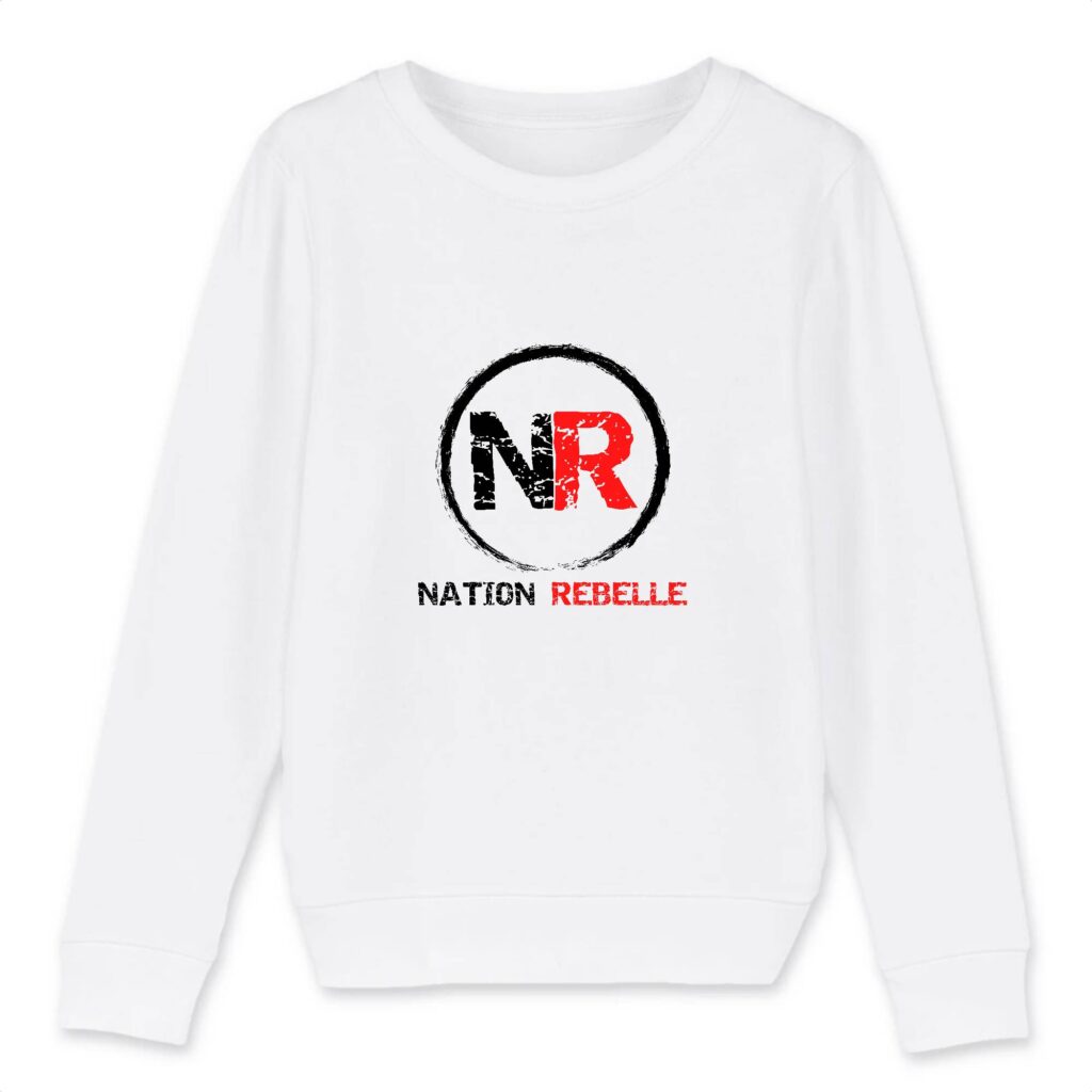 Sweat-shirt Enfant Bio - Nation Rebelle