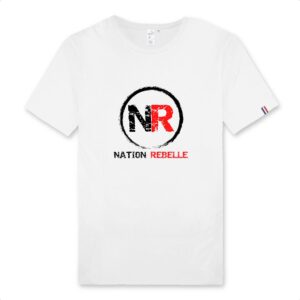 T-shirt Homme Made in France 100% Coton BIO - Nation Rebelle