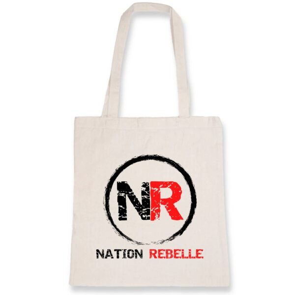 Totebag 100% coton BIO - Nation Rebelle