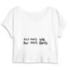 Crop Top Femme 100% Coton BIO - War & Blood