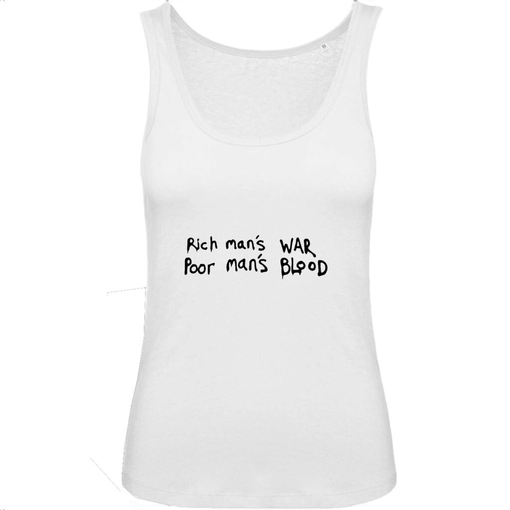 Débardeur Femme 100% Coton BIO - War & Blood