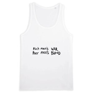 Débardeur Homme 100% coton Bio - War & Blood