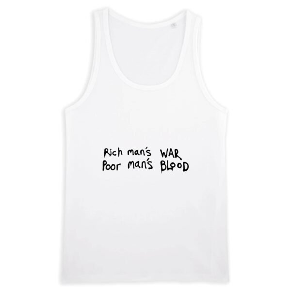 Débardeur Homme 100% coton Bio - War & Blood