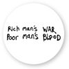 Sticker découpe ronde pack 5 - War & Blood