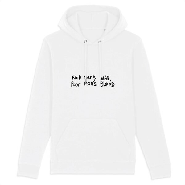 Sweat à capuche BIO Unisexe - War & Blood
