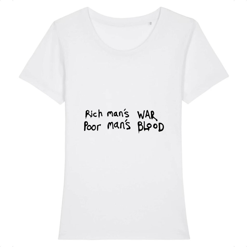 T-shirt Femme 100% Coton BIO - War & Blood
