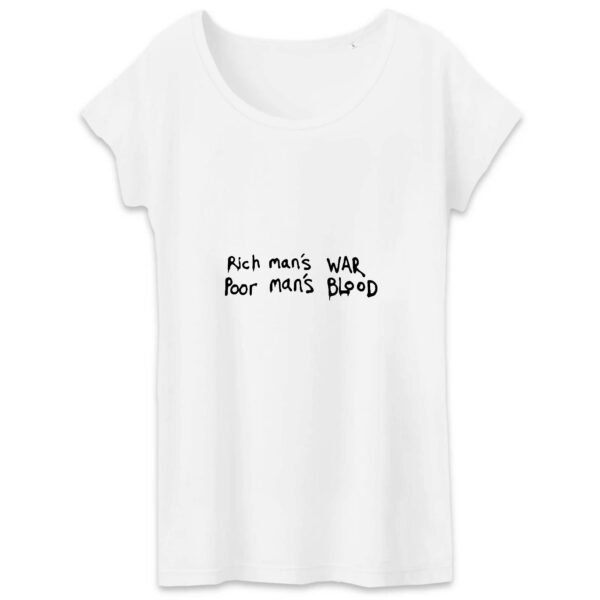T-shirt Femme 100% Coton BIO - War & Blood