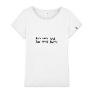 T-shirt Femme Made in France 100% Coton BIO - War & Blood