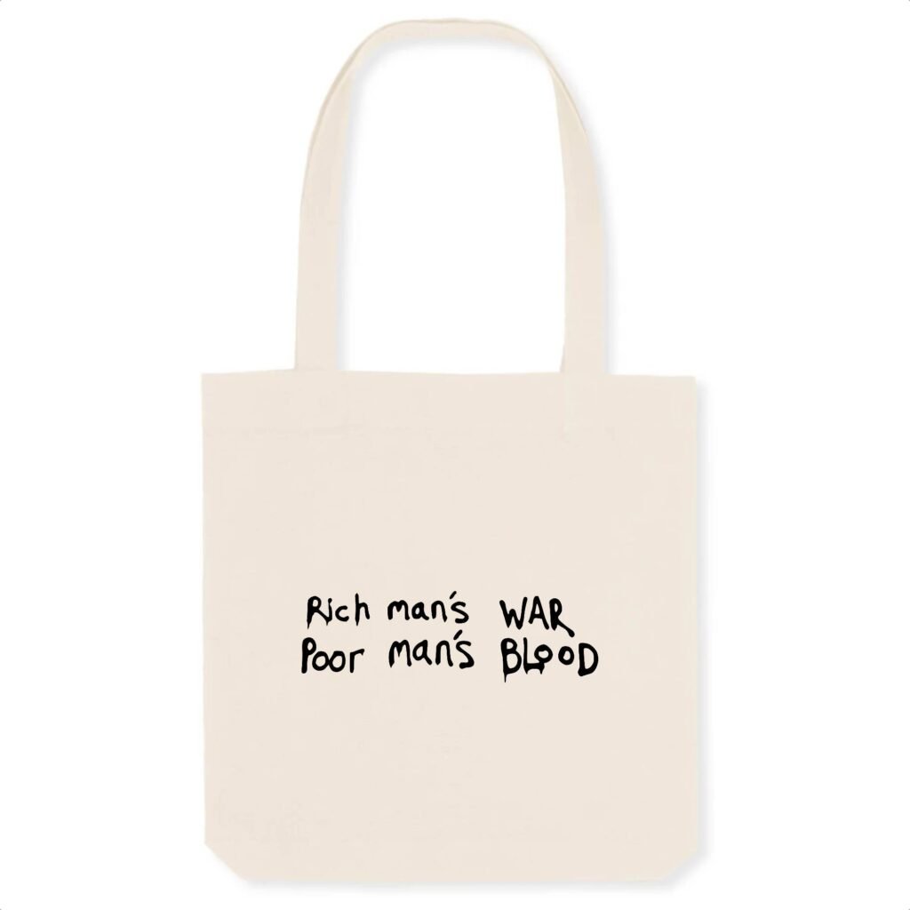 Totebag Coton BIO - War & Blood