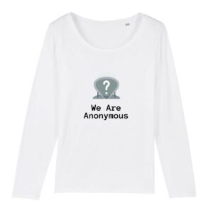 T-shirt Femme manches longues - We Are Anonymous