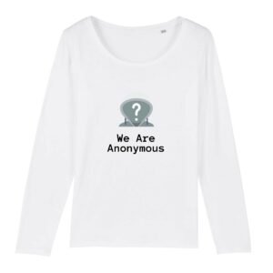 T-shirt Femme manches longues - We Are Anonymous