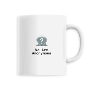 Mug céramique - We Are Anonymous