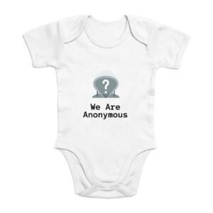 Body Bébé Coton Bio - We Are Anonymous