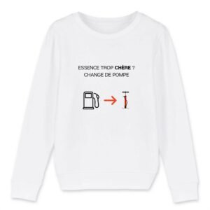 Sweat-shirt Enfant Bio - Change de pompe