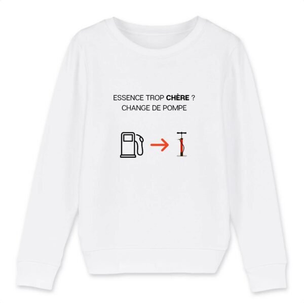 Sweat-shirt Enfant Bio - Change de pompe