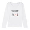 T-shirt Femme manches longues - Change de pompe