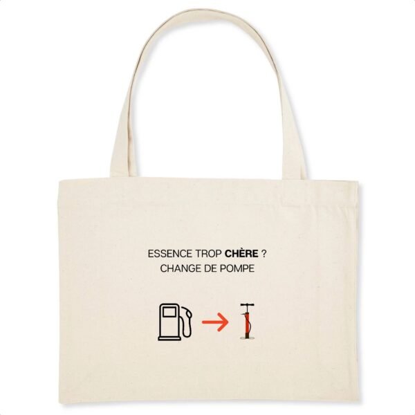 Shopping bag Coton BIO - Change de pompe