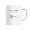 Mug céramique - Change de pompe
