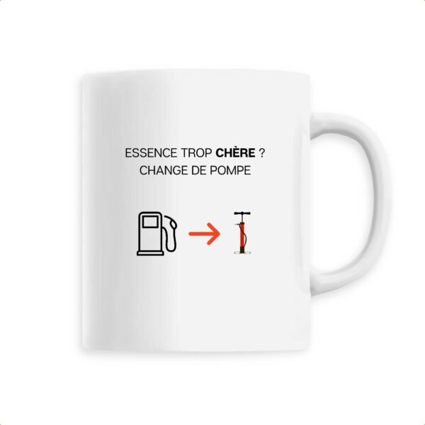 Mug céramique - Change de pompe