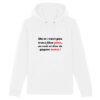Sweat à capuche BIO Unisexe - Travailler plus, gagner moins