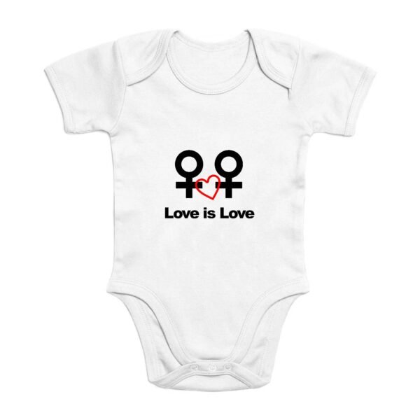 Body Bébé Coton Bio - Love is Love entre femmes