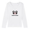 T-shirt Femme manches longues - Love is Love entre femmes