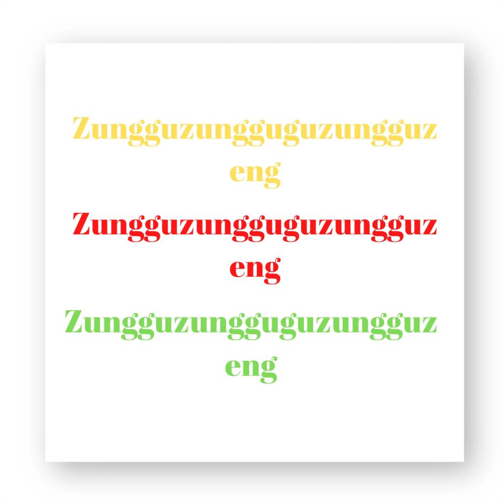 Sticker découpe carré - Znuguzung