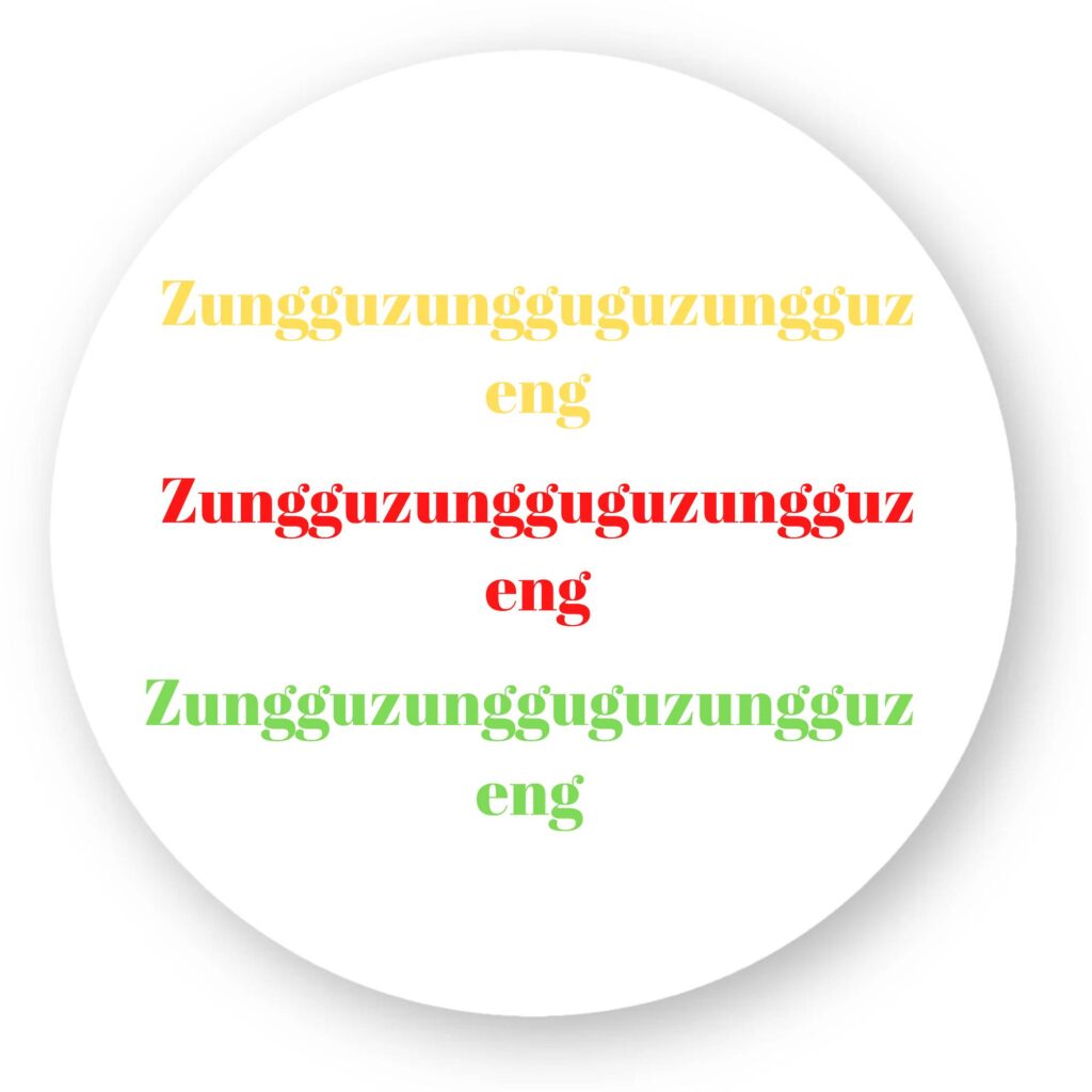 Sticker découpe ronde pack de 100 - Znuguzung