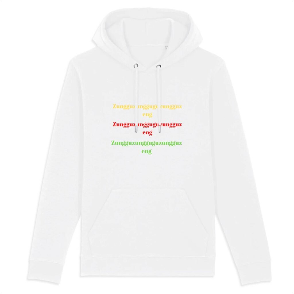 Sweat à capuche BIO Unisexe - Znuguzung