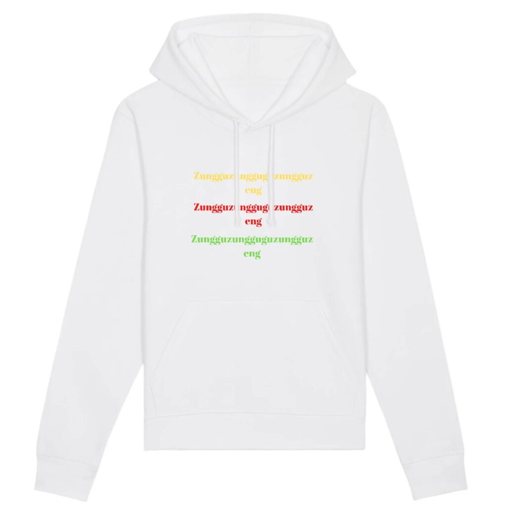 Sweat à capuche BIO Unisexe - Znuguzung