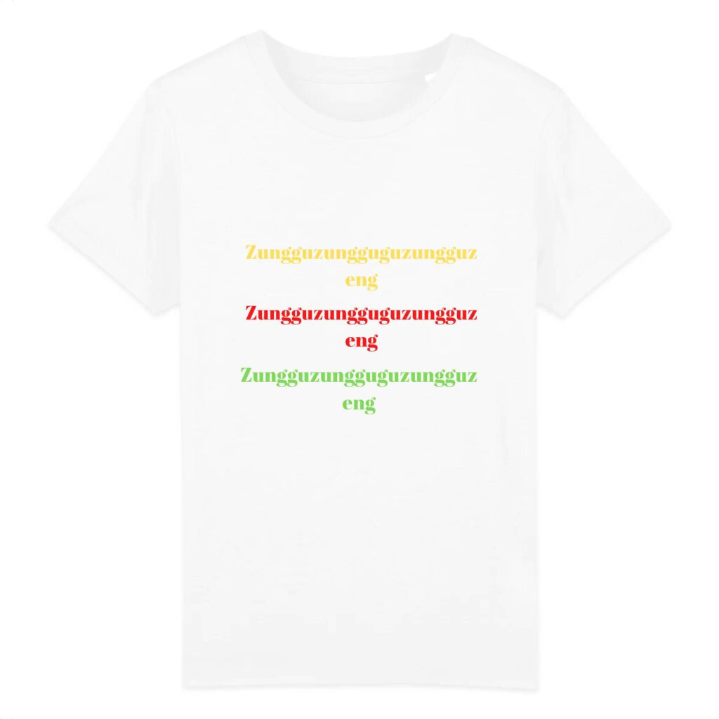 T-shirt Enfant Coton bio - Znuguzung