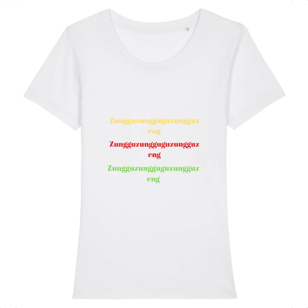 T-shirt Femme 100% Coton BIO - Znuguzung