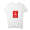 T-shirt Homme Col V 100 % coton bio - Keep Calm and Riot