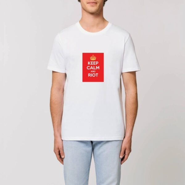 T-shirt Unisexe Coton BIO - Keep Calm and Riot
