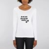T-shirt Femme manches longues - Je ne suis pas qu'une chatte