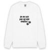 Sweat-shirt unisexe - Je ne suis pas qu'une chatte