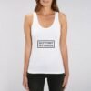 Débardeur Femme 100% coton Bio - Eat Pussy, not animals