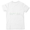 T-shirt Enfant 100 % coton - Vegan fréquence cardiaque