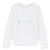 Sweat-shirt Enfant Bio - Vegan fréquence cardiaque