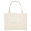 Shopping bag Coton BIO - Vegan fréquence cardiaque