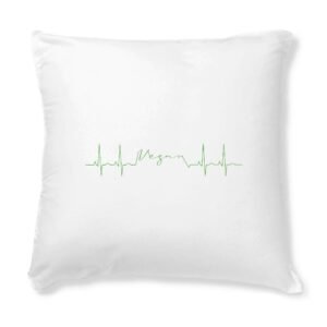 Housse de coussin seule - Vegan fréquence cardiaque