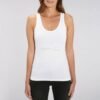 Débardeur Femme 100% coton Bio - Vegan fréquence cardiaque
